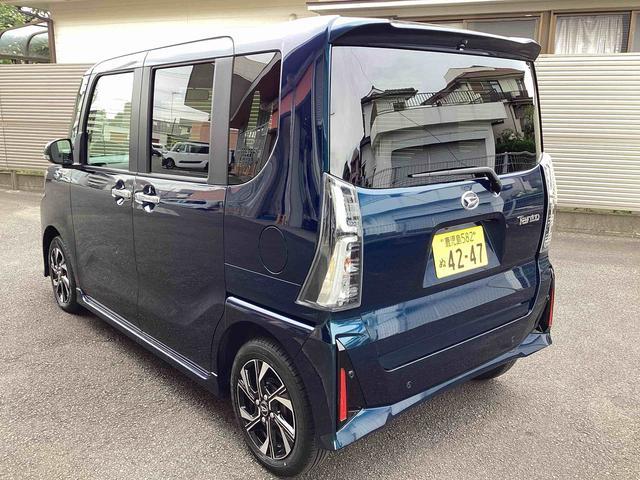 タントカスタムＸインパネシフト　プッシュスタートスイッチ　電子カードキー　電動パーキングブレーキ　両側電動スライドドア　レーンアシスト　衝突被害軽減システム　カーナビ　ドラレコ　アルミホイール　ＡＢＳ（鹿児島県）の中古車