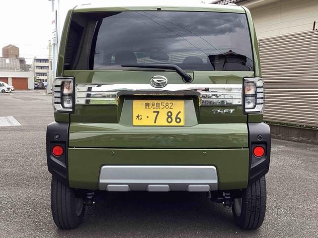 タフトG クロムベンチャーインパネシフト プッシュスタートスイッチ 電子カードキー 電動パーキングブレーキ パノラマルーフ 衝突被害軽減システム アルミホイール ABS レーンキープ オートハイビーム(鹿児島県)の中古車