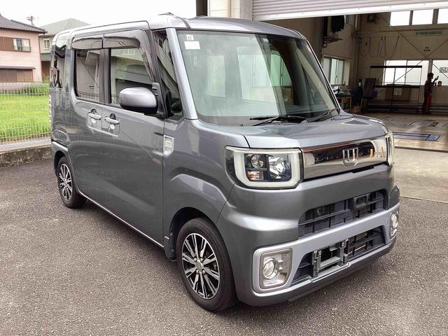 ウェイクＸ　ファインセレクションＳＡターボ車　インパネシフト　プッシュスタートスイッチ　電子カードキー　カーナビ　ＥＴＣ車載器　両側スライド片側電動ドア　アルミホイール（鹿児島県）の中古車