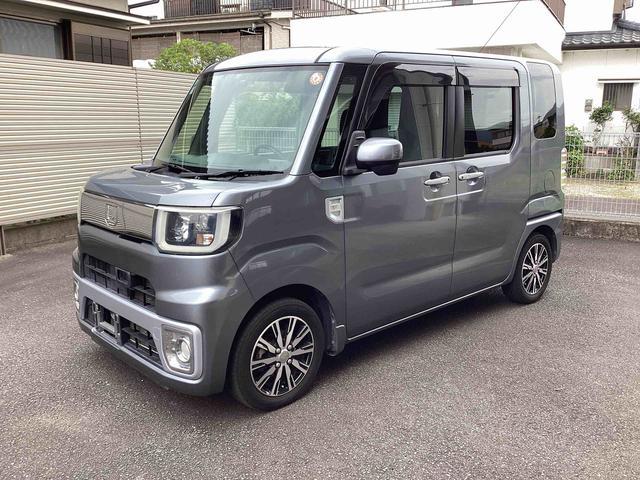 ウェイクＸ　ファインセレクションＳＡターボ車　インパネシフト　プッシュスタートスイッチ　電子カードキー　カーナビ　ＥＴＣ車載器　両側スライド片側電動ドア　アルミホイール（鹿児島県）の中古車