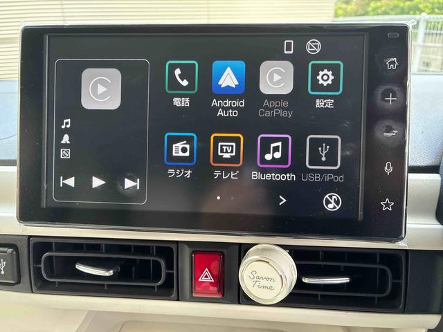 ムーヴキャンバスストライプスＧインパネシフト　プッシュスタートスイッチ　電子カードキー　電動パーキングブレーキ　両側電動スライドドア　ディスプレイオーディオ　バックモニター　車線逸脱警告　オートハイビーム　ＡＢＳ（鹿児島県）の中古車