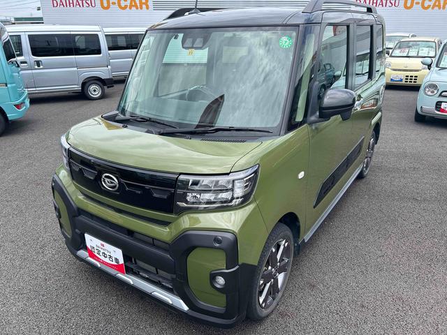 タントファンクロスターボ４ＷＤ　ターボ　インパネシフト　プッシュスタートスイッチ　カーナビ　電動パーキングブレーキ　電子カードキー　前後誤発進抑制機能　キーフリーシステム　オートマチックハイビーム　禁煙　ｂｌｕｅｔｏｏｔｈ（鹿児島県）の中古車