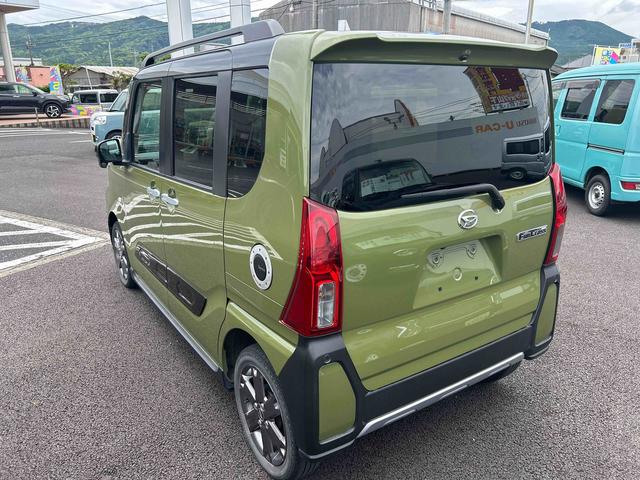 タントファンクロスターボ４ＷＤ　ターボ　インパネシフト　プッシュスタートスイッチ　カーナビ　電動パーキングブレーキ　電子カードキー　前後誤発進抑制機能　キーフリーシステム　オートマチックハイビーム　禁煙　ｂｌｕｅｔｏｏｔｈ（鹿児島県）の中古車