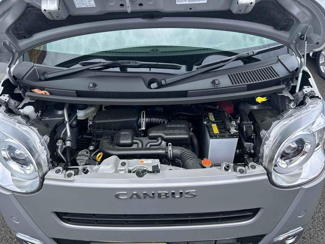 ムーヴキャンバスセオリーＧインパネシフト　プッシュスタートスイッチ　電子カードキー　電動パーキングブレーキ　ＡＢＳ　エアバッグ（鹿児島県）の中古車