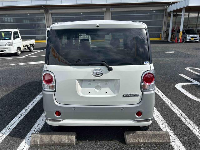 ムーヴキャンバスＧメイクアップリミテッド　ＳＡIIIインパネシフト　プッシュスタートスイッチ　電子カードキー　カーナビ　車線逸脱防止　エマージェンシーブレーキ　ＡＢＳ（鹿児島県）の中古車