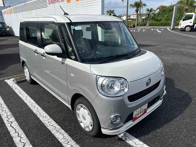 ムーヴキャンバスＧメイクアップリミテッド　ＳＡIIIインパネシフト　プッシュスタートスイッチ　電子カードキー　カーナビ　車線逸脱防止　エマージェンシーブレーキ　ＡＢＳ（鹿児島県）の中古車