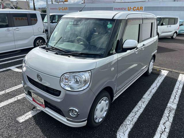 ムーヴキャンバスＧメイクアップリミテッド　ＳＡIIIインパネシフト　プッシュスタートスイッチ　電子カードキー　カーナビ　車線逸脱防止　エマージェンシーブレーキ　ＡＢＳ（鹿児島県）の中古車