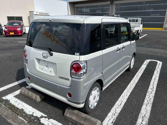 ムーヴキャンバスＧメイクアップリミテッド　ＳＡIIIインパネシフト　プッシュスタートスイッチ　電子カードキー　カーナビ　車線逸脱防止　エマージェンシーブレーキ　ＡＢＳ（鹿児島県）の中古車