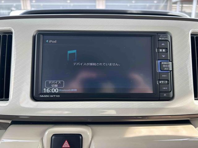 ムーヴキャンバスＧメイクアップリミテッド　ＳＡIIIインパネシフト　プッシュスタートスイッチ　電子カードキー　カーナビ　車線逸脱防止　エマージェンシーブレーキ　ＡＢＳ（鹿児島県）の中古車