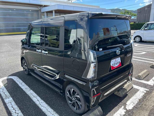 タントカスタムＸスタイルセレクションインパネシフト　プッシュスタートスイッチ　電子カードキー　衝突軽減ブレーキ　レーンキープアシスト　アルミホイール　ＡＢＳ　カーナビ　リアとサイドモニター（鹿児島県）の中古車