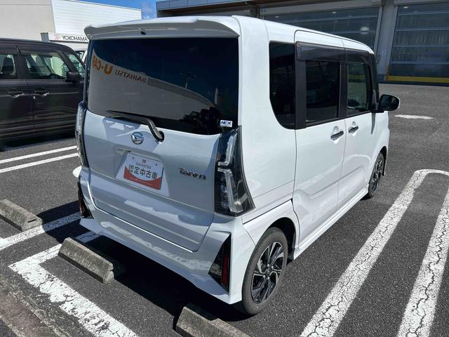 タントカスタムＸインパネシフト　プッシュスタートスイッチ　電子カードキー　カーナビ　バックモニター　両側スライドドア　アルミホイール　衝突被害軽減装置　車線逸脱警報（鹿児島県）の中古車