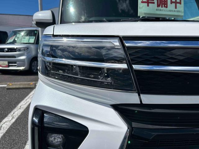 タントカスタムＸインパネシフト　プッシュスタートスイッチ　電子カードキー　カーナビ　バックモニター　両側スライドドア　アルミホイール　衝突被害軽減装置　車線逸脱警報（鹿児島県）の中古車