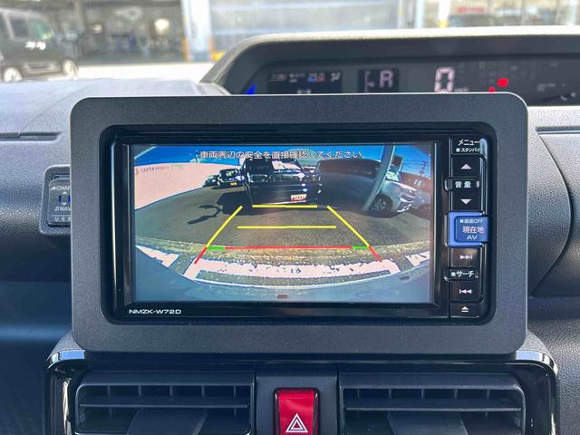 タントカスタムＸインパネシフト　プッシュスタートスイッチ　電子カードキー　カーナビ　バックモニター　両側スライドドア　アルミホイール　衝突被害軽減装置　車線逸脱警報（鹿児島県）の中古車