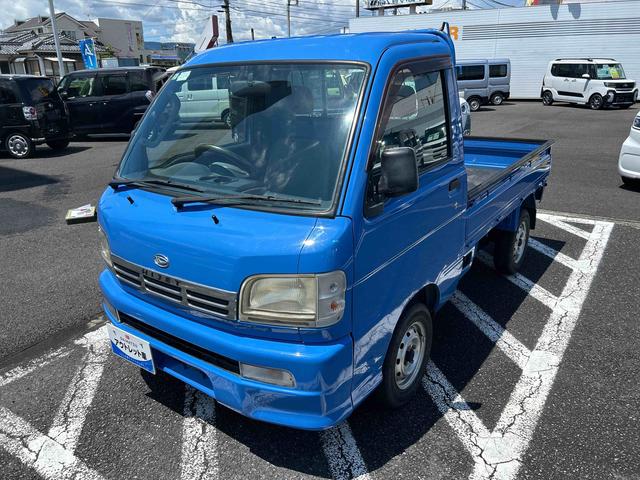 ハイゼットトラックＤＸ５ＭＴ車　ハイロー切り替え４ＷＤ車　エアコン　パワステ　荷台マット　ラジオ（鹿児島県）の中古車