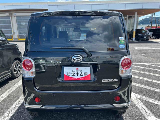 ムーヴキャンバスＸメイクアップリミテッド　ＳＡIIIインパネシフト　プッシュスタートスイッチ　電子カードキー　カーナビ　衝突防止　オートハイビーム　Ｗエアバック　レーンキープ　ＡＢＳ（鹿児島県）の中古車