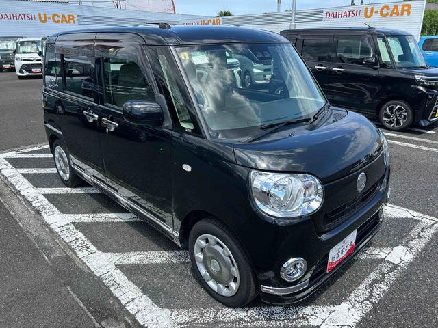 ムーヴキャンバスＸメイクアップリミテッド　ＳＡIIIインパネシフト　プッシュスタートスイッチ　電子カードキー　カーナビ　衝突防止　オートハイビーム　Ｗエアバック　レーンキープ　ＡＢＳ（鹿児島県）の中古車