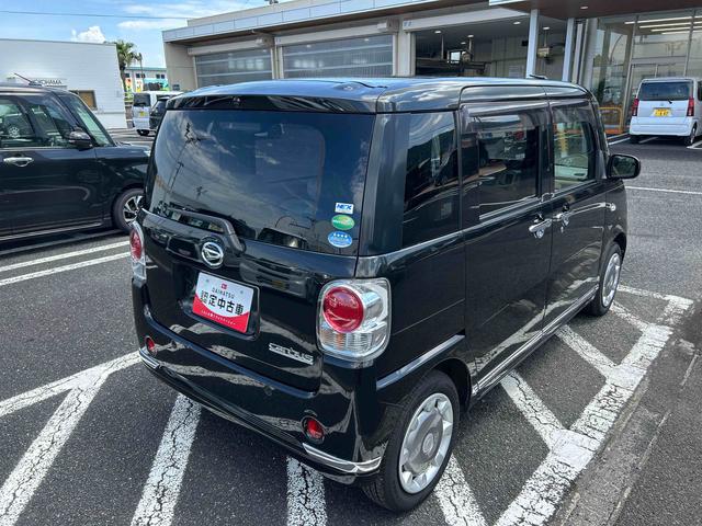 ムーヴキャンバスＸメイクアップリミテッド　ＳＡIIIインパネシフト　プッシュスタートスイッチ　電子カードキー　カーナビ　衝突防止　オートハイビーム　Ｗエアバック　レーンキープ　ＡＢＳ（鹿児島県）の中古車