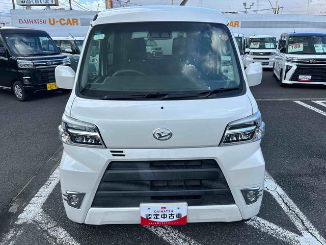 ハイゼットカーゴクルーズＳＡIII５ＭＴ車　車線逸脱警告　ＡＢＳ　オートハイビーム　ドラレコ　ＣＤプレーヤー　フォグランプ　インテリジェントクリアランスソナー　両側手動スライドドア（鹿児島県）の中古車