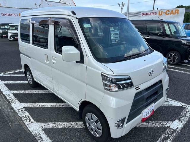 ハイゼットカーゴクルーズＳＡIII５ＭＴ車　車線逸脱警告　ＡＢＳ　オートハイビーム　ドラレコ　ＣＤプレーヤー　フォグランプ　インテリジェントクリアランスソナー　両側手動スライドドア（鹿児島県）の中古車