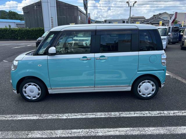 ムーヴキャンバスＸメイクアップリミテッド　ＳＡIIIインパネシフト　プッシュスタートスイッチ　電子カードキー　カーナビ　ドラレコ　ＥＴＣ　衝突防止　オートハイビーム　ＡＢＳ　レーンキープ（鹿児島県）の中古車