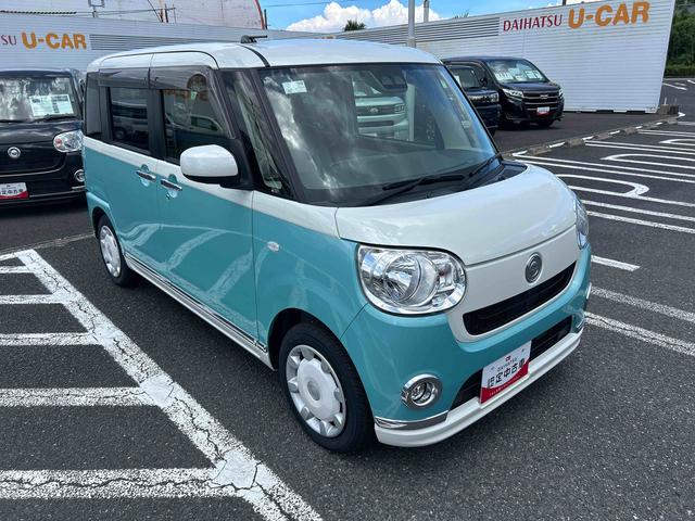 ムーヴキャンバスＸメイクアップリミテッド　ＳＡIIIインパネシフト　プッシュスタートスイッチ　電子カードキー　カーナビ　ドラレコ　ＥＴＣ　衝突防止　オートハイビーム　ＡＢＳ　レーンキープ（鹿児島県）の中古車