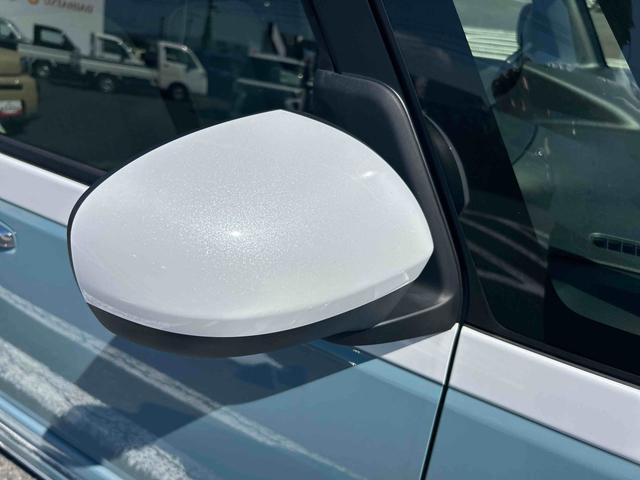 ムーヴキャンバスストライプスＧターボターボ車　インパネシフト　プッシュスタートスイッチ　電子カードキー　電動パーキングブレーキ　ＡＢＳ　レーンキープ　オートハイビーム　シートヒーター（鹿児島県）の中古車