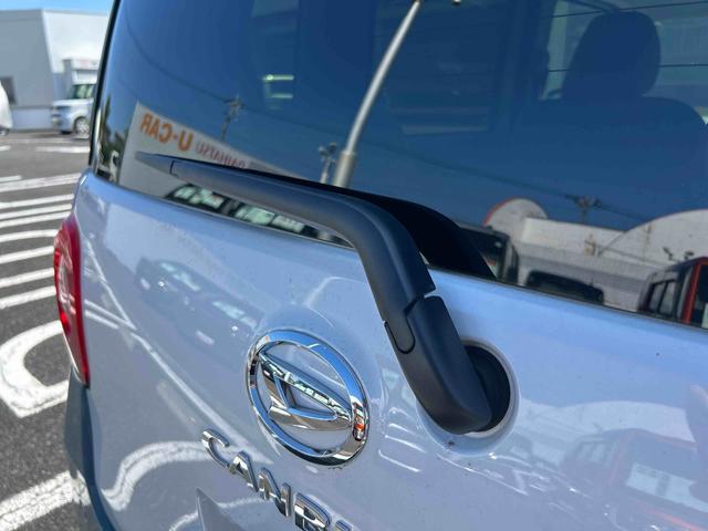 ムーヴキャンバスストライプスＧターボターボ車　インパネシフト　プッシュスタートスイッチ　電子カードキー　電動パーキングブレーキ　ＡＢＳ　レーンキープ　オートハイビーム　シートヒーター（鹿児島県）の中古車