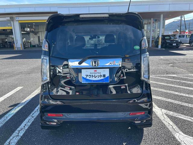 Ｎ−ＷＧＮカスタムＧ・ターボパッケージインパネシフト　プッシュスタートスイッチ　電子カードキー　ドラレコ　　　ＥＴＣ車載器　アルミホイル　ＡＢＳ　オートエアコン（鹿児島県）の中古車