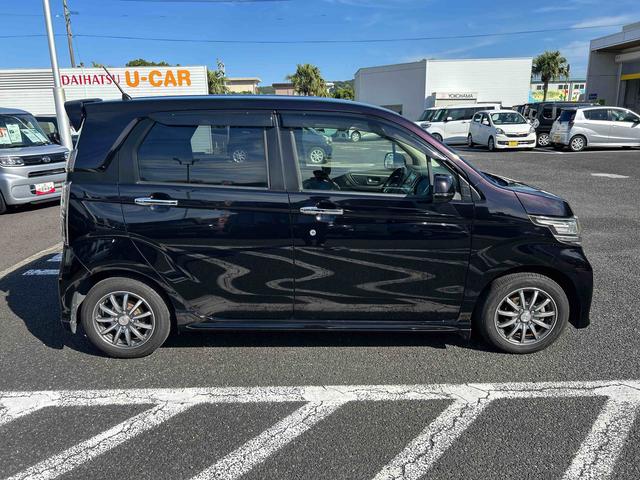 Ｎ−ＷＧＮカスタムＧ・ターボパッケージインパネシフト　プッシュスタートスイッチ　電子カードキー　ドラレコ　　　ＥＴＣ車載器　アルミホイル　ＡＢＳ　オートエアコン（鹿児島県）の中古車