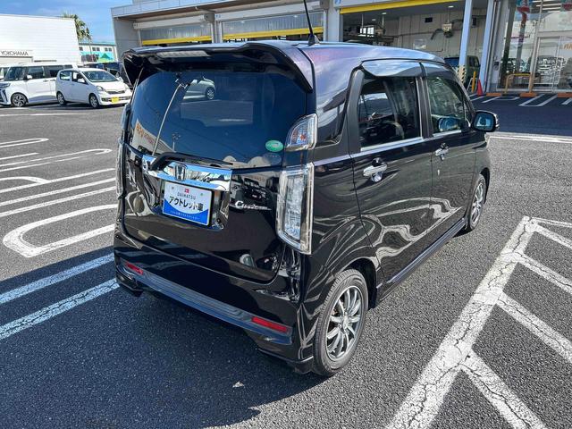 Ｎ−ＷＧＮカスタムＧ・ターボパッケージインパネシフト　プッシュスタートスイッチ　電子カードキー　ドラレコ　　　ＥＴＣ車載器　アルミホイル　ＡＢＳ　オートエアコン（鹿児島県）の中古車