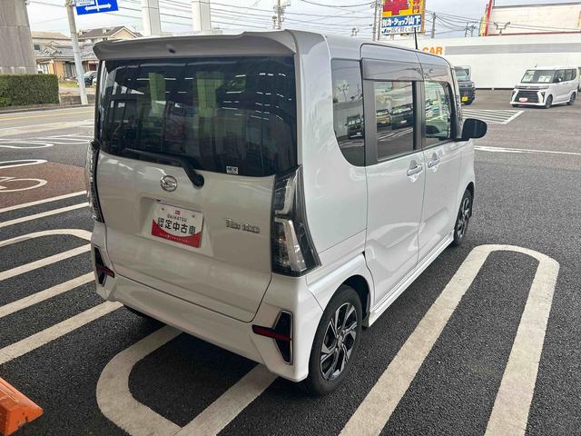 タントカスタムＸインパネシフト　プッシュスタートスイッチ　電子カードキー　カーナビ　バックモニター　衝突軽減ブレーキ　車線逸脱防止　アルミホイール　両側パワースライドドア　ＡＢＳ（鹿児島県）の中古車