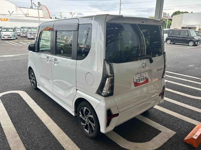 タントカスタムＸインパネシフト　プッシュスタートスイッチ　電子カードキー　カーナビ　バックモニター　衝突軽減ブレーキ　車線逸脱防止　アルミホイール　両側パワースライドドア　ＡＢＳ（鹿児島県）の中古車