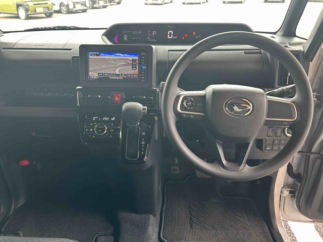 タントカスタムＸインパネシフト　プッシュスタートスイッチ　電子カードキー　カーナビ　バックモニター　衝突軽減ブレーキ　車線逸脱防止　アルミホイール　両側パワースライドドア　ＡＢＳ（鹿児島県）の中古車