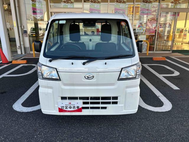ハイゼットトラックスタンダード　農用スペシャル切替式４ＷＤ　フロアＣＶＴ　レーンキープアシスト　誤発進抑制機能　オートハイビーム　運転席エアバック　助手席エアバック　ＡＢＳ（鹿児島県）の中古車