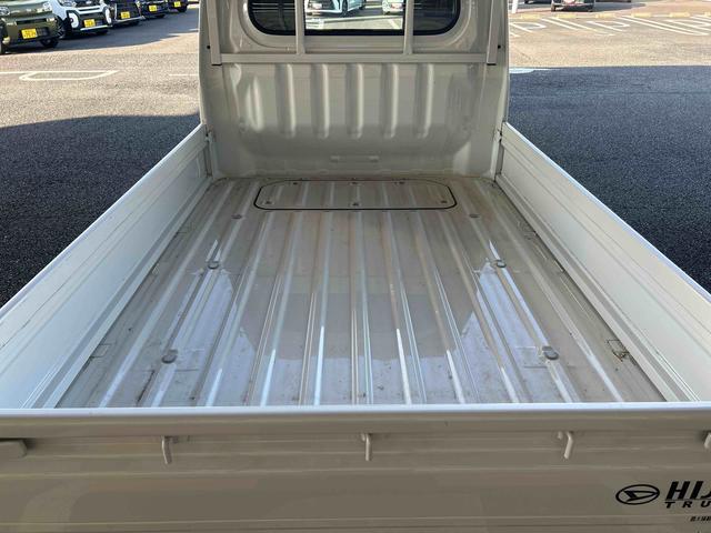 ハイゼットトラックスタンダード　農用スペシャル切替式４ＷＤ　フロアＣＶＴ　レーンキープアシスト　誤発進抑制機能　オートハイビーム　運転席エアバック　助手席エアバック　ＡＢＳ（鹿児島県）の中古車