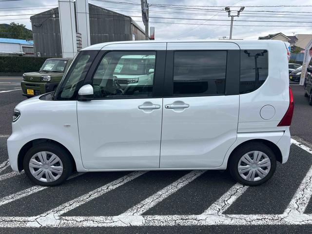 タントＸインパネシフト　プッシュスタートスイッチ　電子カードキー　電動パーキングブレーキ　片側電動両側スライドドア　車線逸脱警報　ブレーキサポート　オートハイビーム　ＡＢＳ（鹿児島県）の中古車