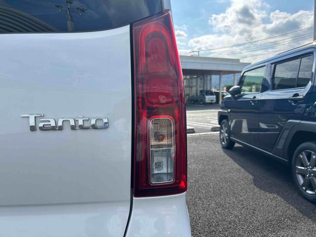 タントＸインパネシフト　プッシュスタートスイッチ　電子カードキー　電動パーキングブレーキ　片側電動両側スライドドア　車線逸脱警報　ブレーキサポート　オートハイビーム　ＡＢＳ（鹿児島県）の中古車