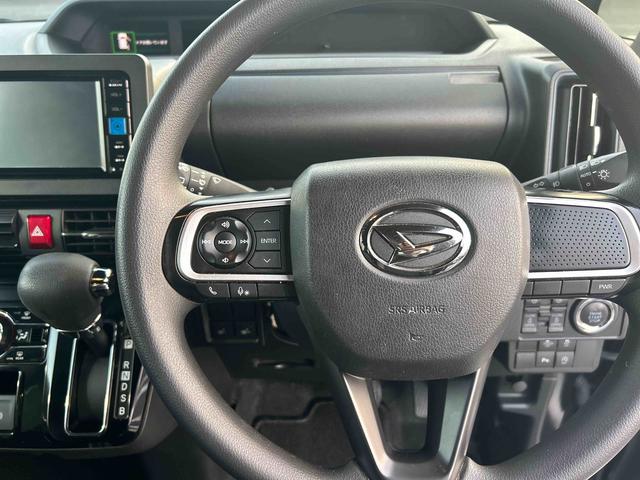 タントカスタムＸインパネシフト　プッシュスタートスイッチ　電子カードキー　電動パーキングブレーキ　衝突軽減ブレーキ　車線逸脱防止　アルミホイール　ＡＢＳ　両側パワースライドドア（鹿児島県）の中古車