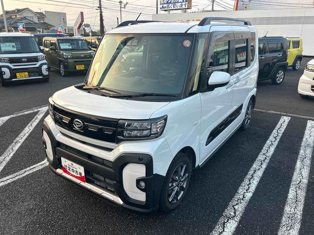 タントファンクロスインパネシフト　プッシュスタートスイッチ　電子カードキー　電動パーキングブレーキ　衝突軽減システム　両側オートドア　レーンキープアシスト　ＡＢＳ　アルミホイール　フォグランプ（鹿児島県）の中古車