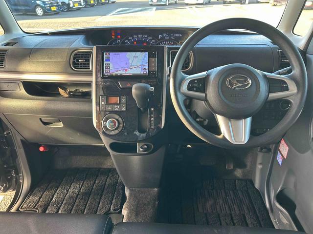 タントカスタムＸ　トップエディションリミテッドＳＡIIIインパネシフト　プッシュスタートスイッチ　電子カードキー　カーナビ　バックモニター（パノラマモニター）　アルミホイール　ＡＢＳ　衝突被害軽減システム（鹿児島県）の中古車