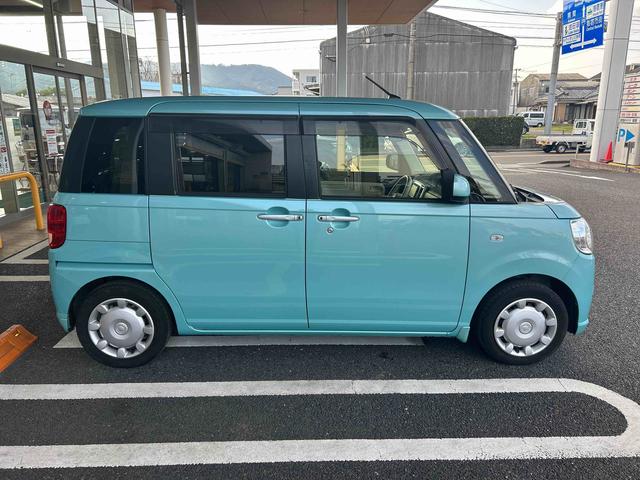 ムーヴキャンバスXメイクアップ SAIIインパネシフト プッシュスタートスイッチ バックモニター 電子カードキー 両側パワースライドドア レーンキープ レーダーブレーキサポート ABS(鹿児島県)の中古車