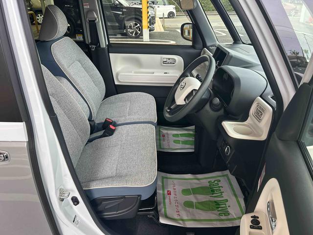 ムーヴキャンバスストライプスGインパネシフト プッシュスタートスイッチ 電子カードキー 電動パーキングブレーキ 両側電動スライドドア 車線逸脱 前後誤発進抑制 オートハイビーム(鹿児島県)の中古車