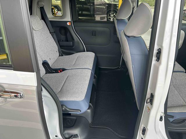 ムーヴキャンバスストライプスGインパネシフト プッシュスタートスイッチ 電子カードキー 電動パーキングブレーキ 両側電動スライドドア 車線逸脱 前後誤発進抑制 オートハイビーム(鹿児島県)の中古車