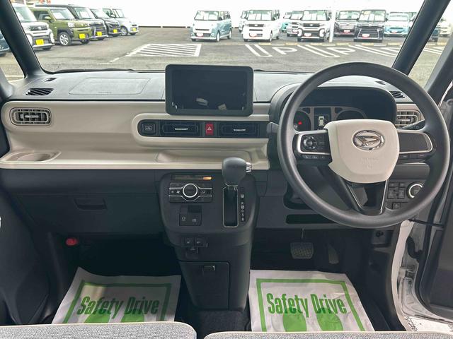 ムーヴキャンバスストライプスGインパネシフト プッシュスタートスイッチ 電子カードキー 電動パーキングブレーキ 両側電動スライドドア 車線逸脱 前後誤発進抑制 オートハイビーム(鹿児島県)の中古車