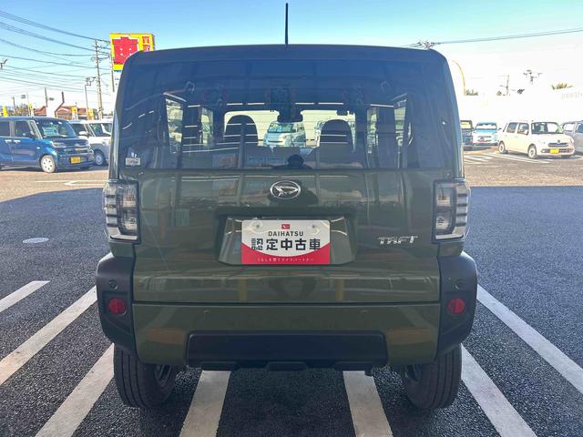 タフトXインパネシフト プッシュスタートスイッチ 電子カードキー 電動パーキングブレーキ 踏み間違え防止 ガラスサンルーフ 車線逸脱警報 ABS付き オートマチックハイビーム(鹿児島県)の中古車