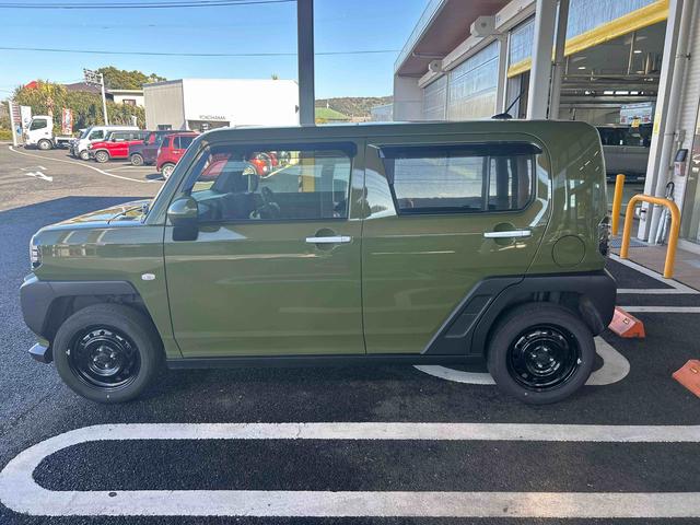 タフトXインパネシフト プッシュスタートスイッチ 電子カードキー 電動パーキングブレーキ 踏み間違え防止 ガラスサンルーフ 車線逸脱警報 ABS付き オートマチックハイビーム(鹿児島県)の中古車