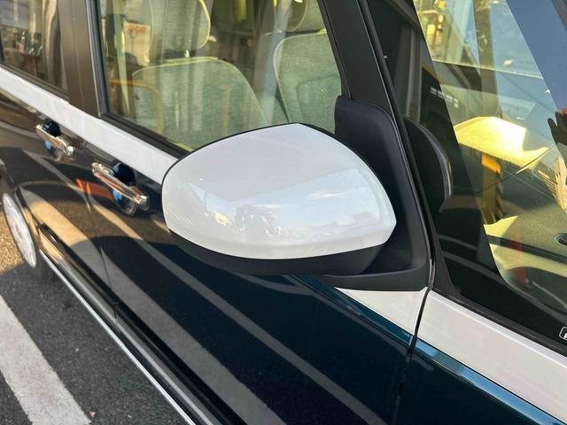 ムーヴキャンバスストライプスGインパネシフト プッシュスタートスイッチ 電子カードキー 電動パーキングブレーキ 両側パワースライドドア 前後誤発進抑制 車線逸脱警告 オートハイビーム ABS シートヒーター(鹿児島県)の中古車