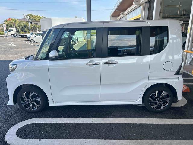 タントカスタムXインパネシフト プッシュスタートスイッチ 電子カードキー 電動パーキングブレーキ 両側電動スライドドア カーナビ バックモニター ドラレコ ATハイビーム アルミホイール(鹿児島県)の中古車