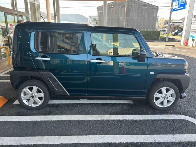 タフトＧインパネシフト　プッシュスタートスイッチ　電子カードキー　電動パーキングブレーキ　シートヒーター　オートマチックハイビーム　ムーンルーフ　車線逸脱防止　ＡＢＳ　アルミホイール（鹿児島県）の中古車