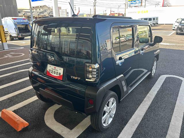 タフトＧインパネシフト　プッシュスタートスイッチ　電子カードキー　電動パーキングブレーキ　シートヒーター　オートマチックハイビーム　ムーンルーフ　車線逸脱防止　ＡＢＳ　アルミホイール（鹿児島県）の中古車